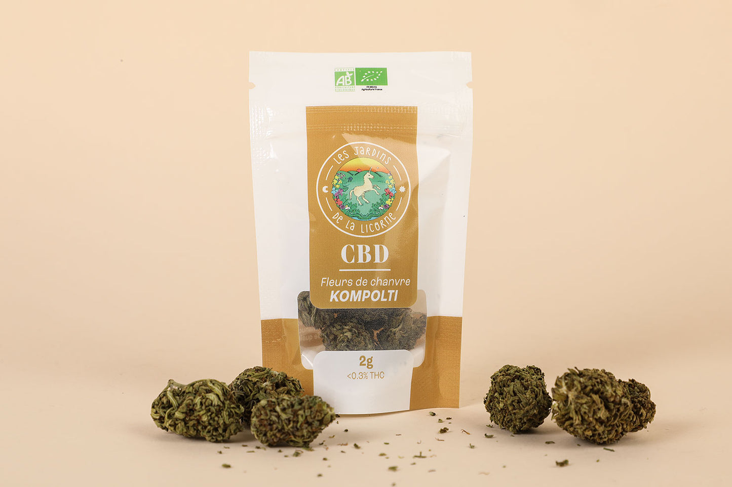 Fleurs de chanvre CBD - 2g