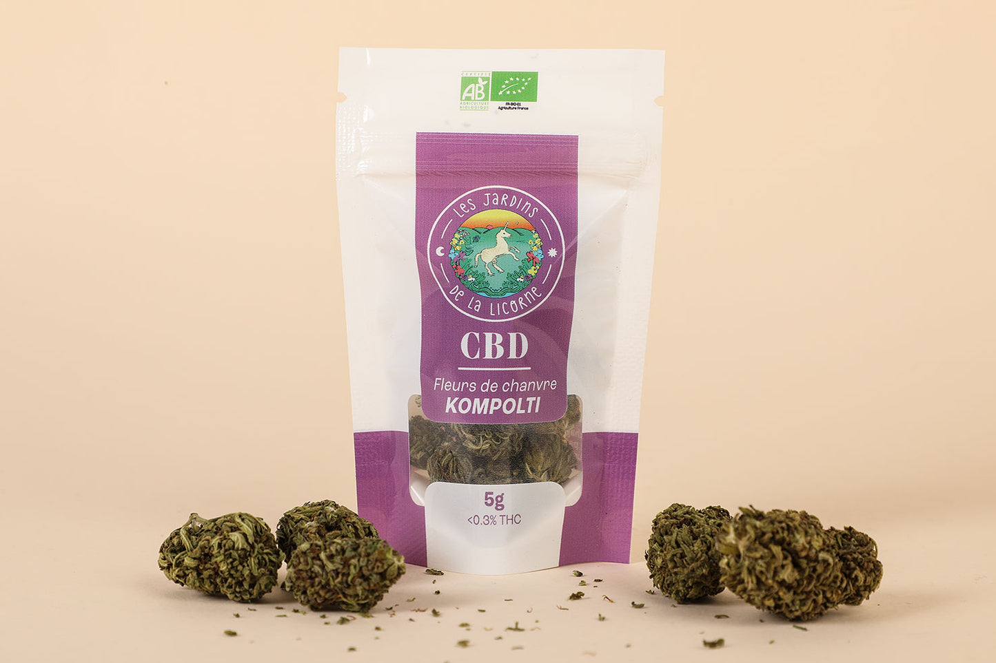 Fleurs de chanvre CBD - 5g