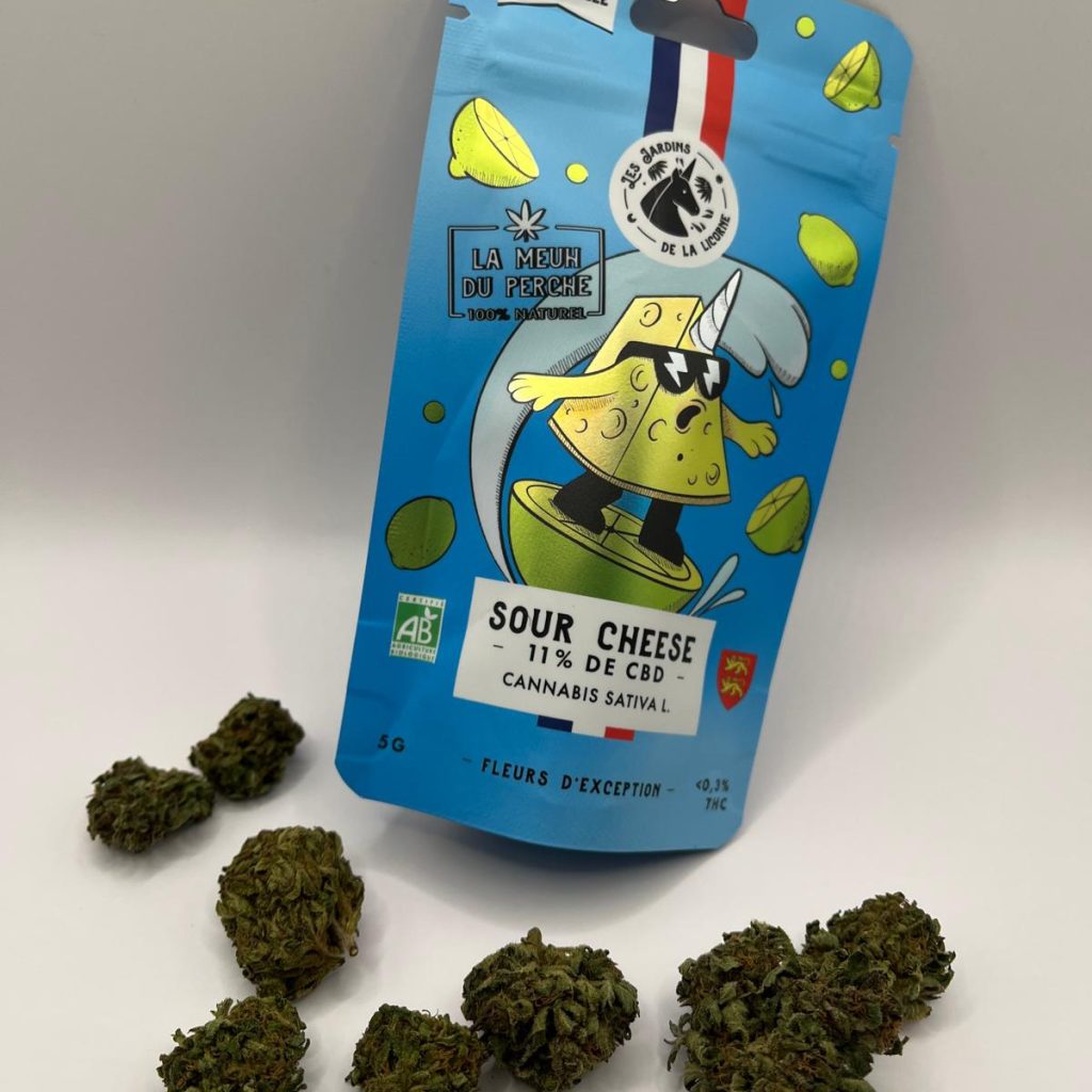 Fleurs de Chanvre CBD - Sour Cheese